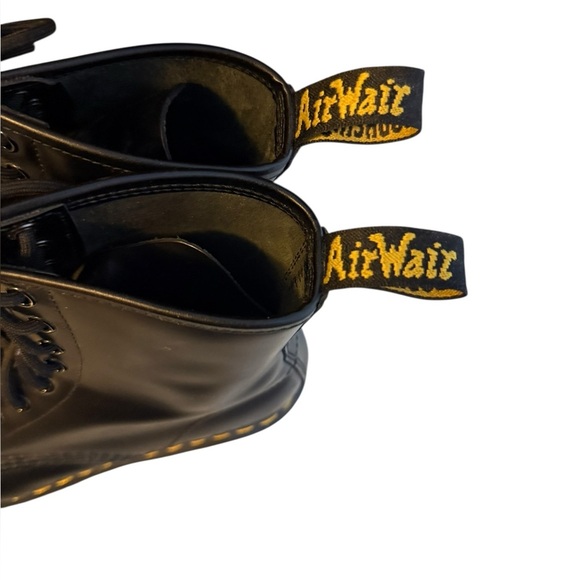 Dr. Martens Black Lace Up Combat Boots - Picture 5 of 9